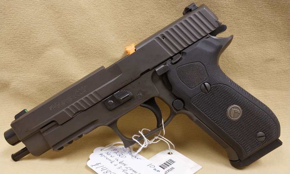 Sig Sauer P220 Legion, 5" bbl, comes w/ box,paperwork, 3-8rnd mags. 10mm-img-2