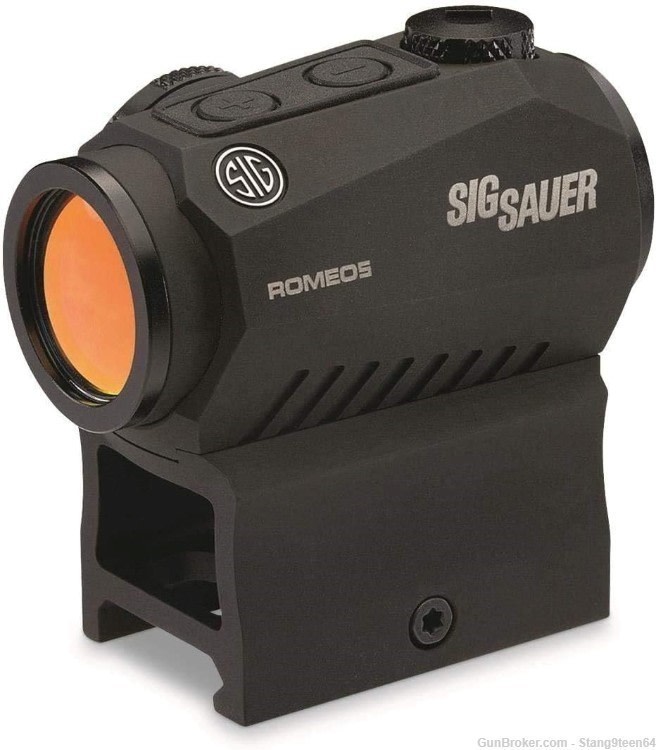 NEW Sig Sauer SOR50000 Romeo5 1x20mm Compact 2 Moa Red Dot Sight, Black-img-0