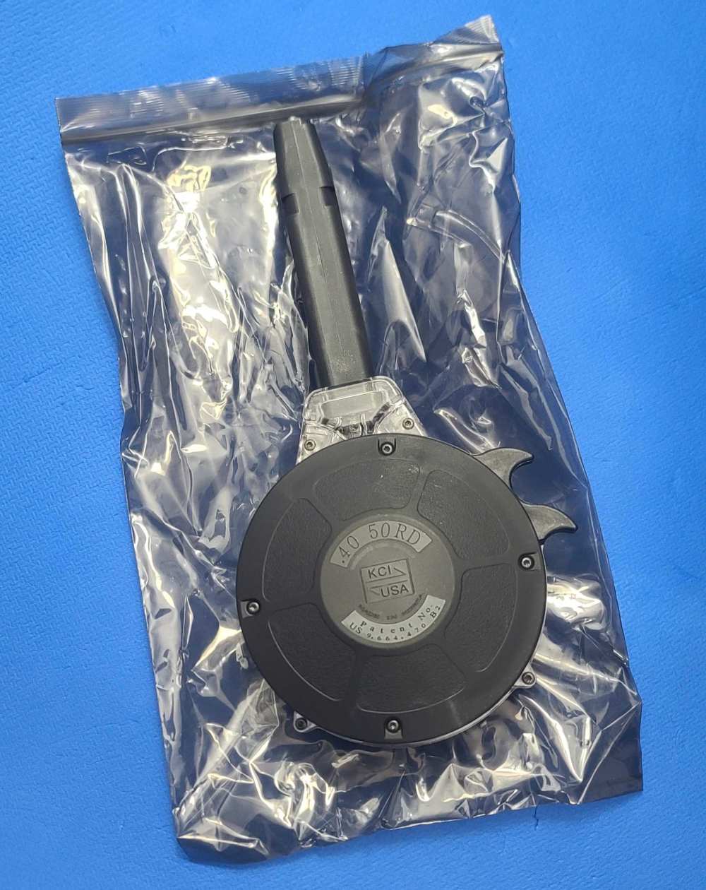 KCI .40 S&W 50-Round Drum Magazine for Glock Pistols-img-0