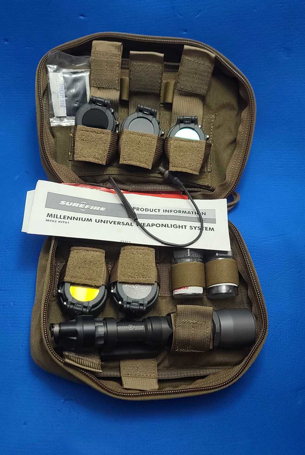 SUREFIRE M962 KIT01 Millennium Universal Weapon Light ARMS mount XM07 SPEC -img-1