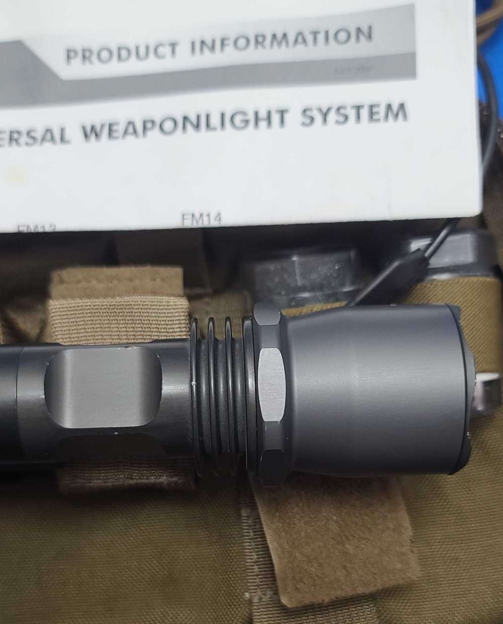 SUREFIRE M962 KIT01 Millennium Universal Weapon Light ARMS mount XM07 SPEC -img-5
