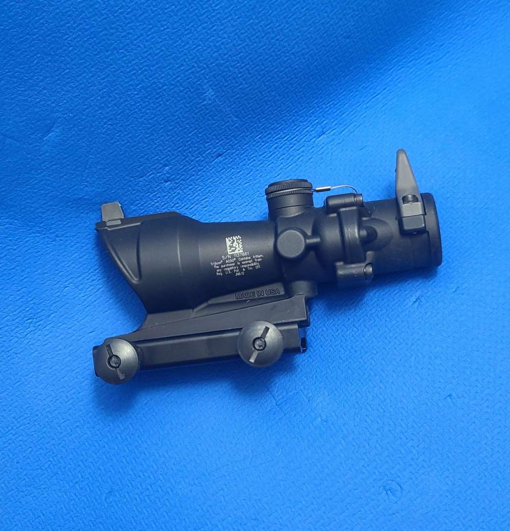 Trijicon 4x32 ACOG TA01NSN308 amber illumination 308 7.62 tritium reticle-img-0