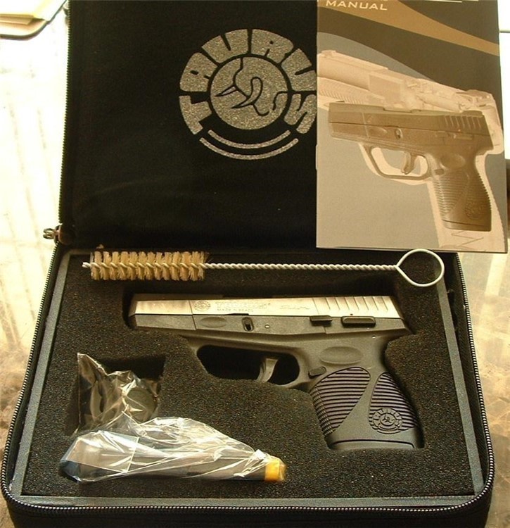 Taurus 709 Sub-Compact STAINLESS + Bulldog CASE 9mm  New!  LAYAWAY OPTION-img-0