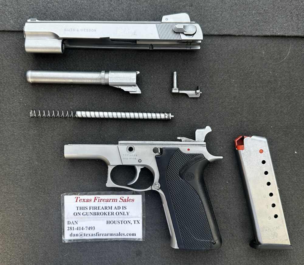 S&W 4506 Stainless No Dash 3rd-Gen Steel Frame .45 ACP, 1st-Year 1989-img-31