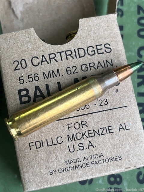 5.56 M855 Green Tip Ammo 1000 Rounds in Battle Packs FDI New Production  -img-5