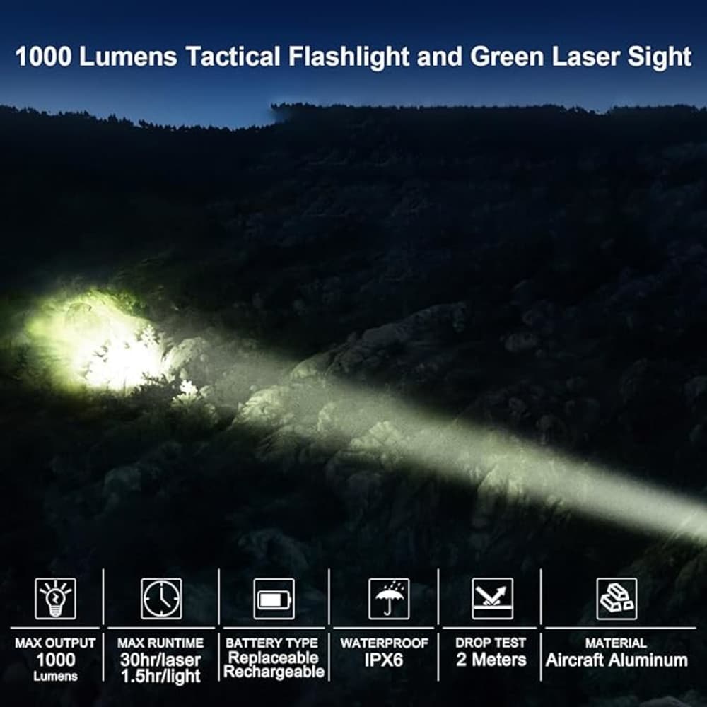 GTZ laser flashlight vertical foregrip for rail. High Quality low $$-img-1
