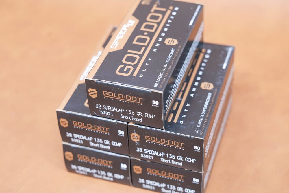 Speer Gold Dot .38 SPL+P  * Short Barrel* - 250 Rounds-img-0