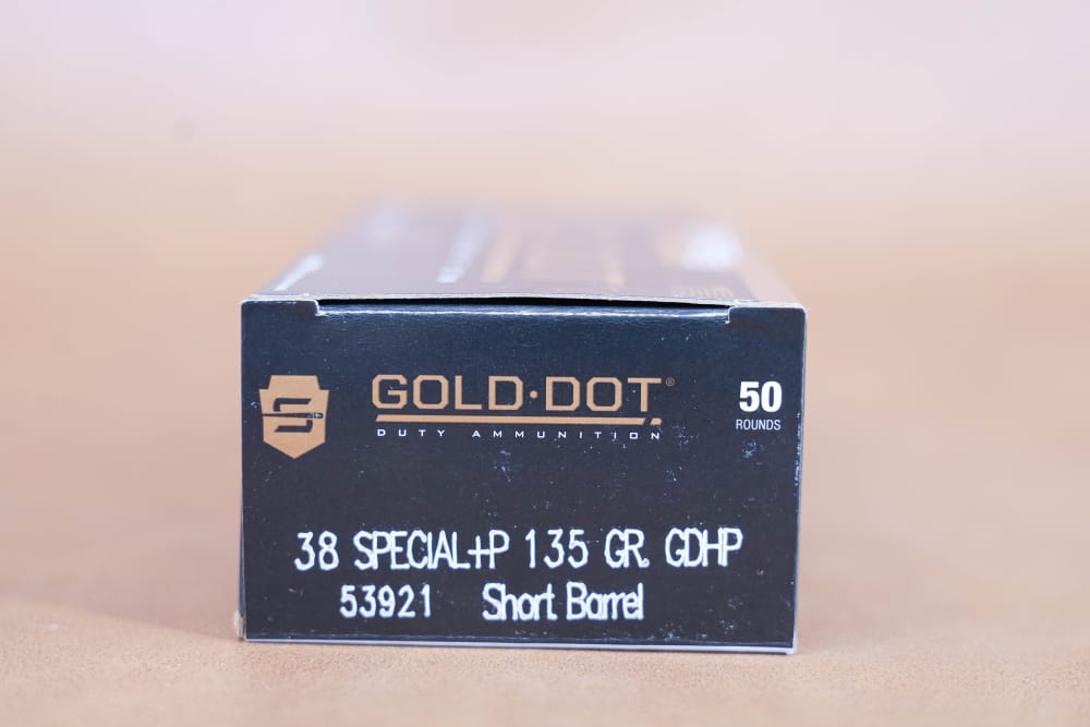 Speer Gold Dot .38 SPL+P  * Short Barrel* - 250 Rounds-img-10