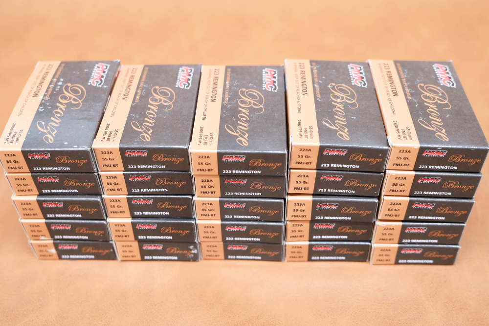 500 Rounds - PMC 223 55 Grain FMJ - PENNY START-img-1