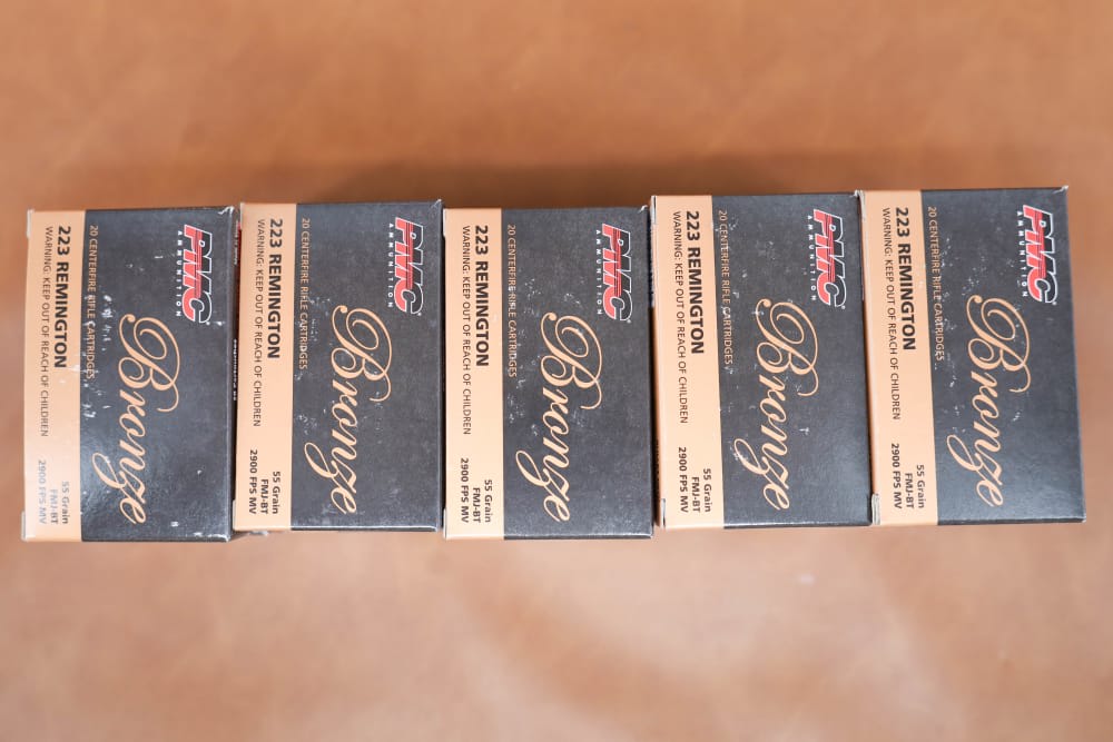 500 Rounds - PMC 223 55 Grain FMJ - PENNY START-img-2