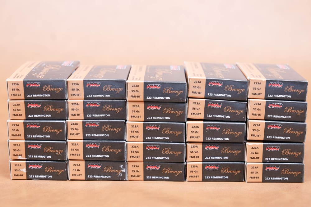 500 Rounds - PMC 223 55 Grain FMJ - PENNY START-img-0