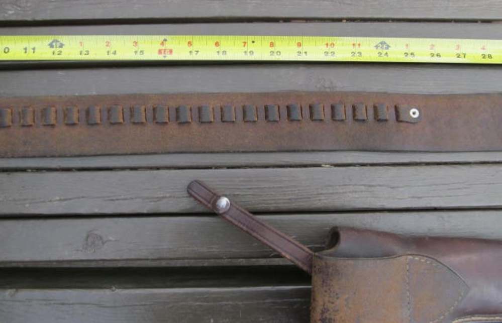Idaho Leather Co Holster and Cartridge Belt - S&W N Frame X 6-1/2"-img-9