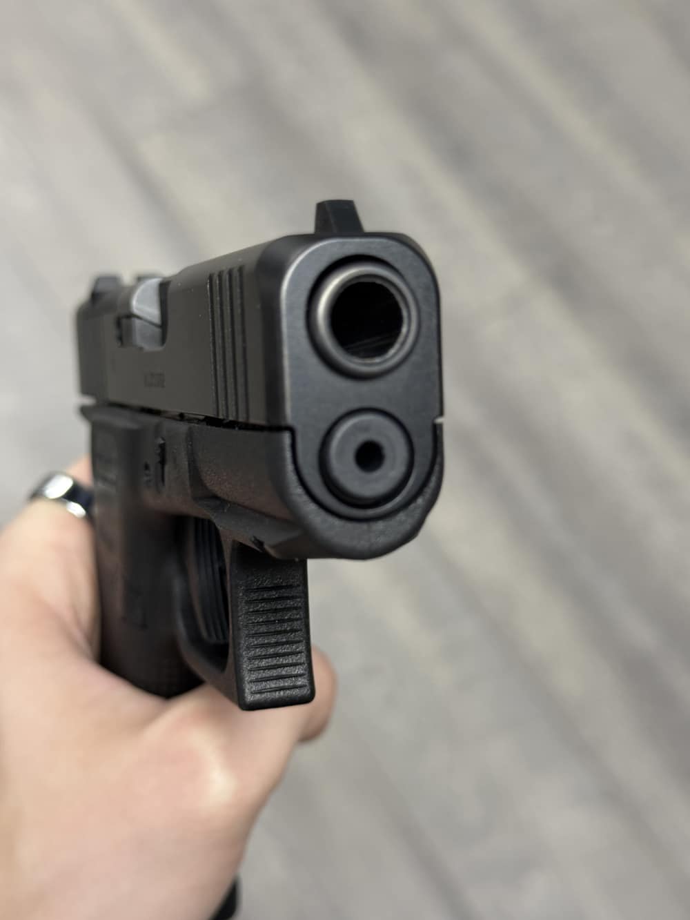 Glock G43X MOS 9mm 4” 15Rd Optic Ready Pistol-img-6