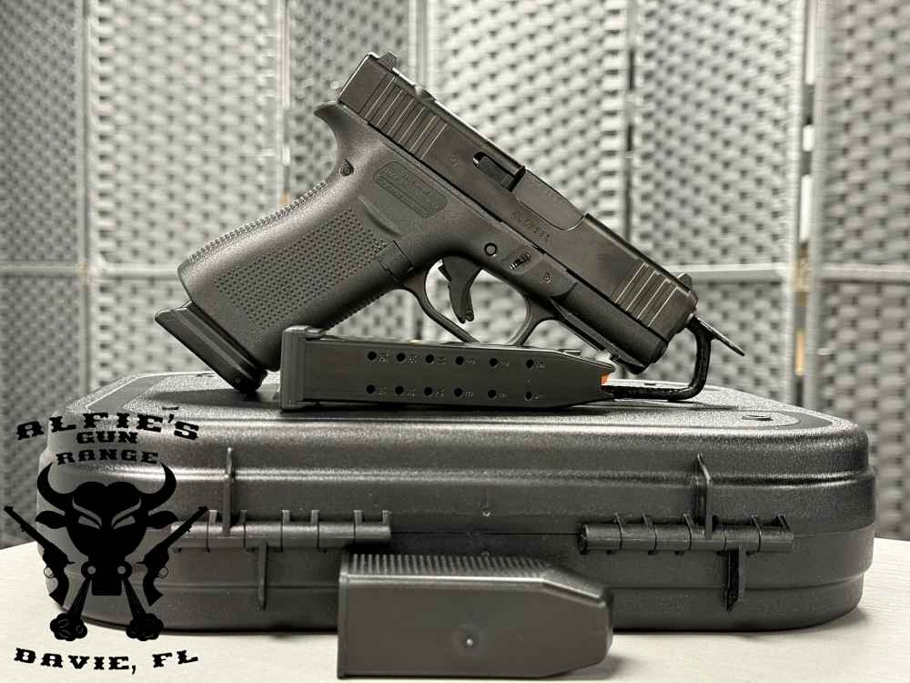 Glock G43X MOS 9mm 4” 15Rd Optic Ready Pistol-img-0