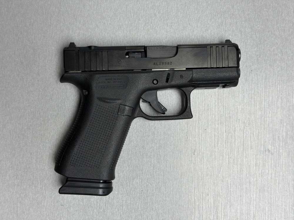 Glock G43X MOS 9mm 4” 15Rd Optic Ready Pistol-img-4