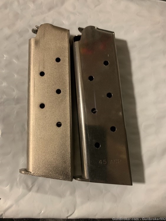 Lot of 2 Colt 1911 Magazines-img-0
