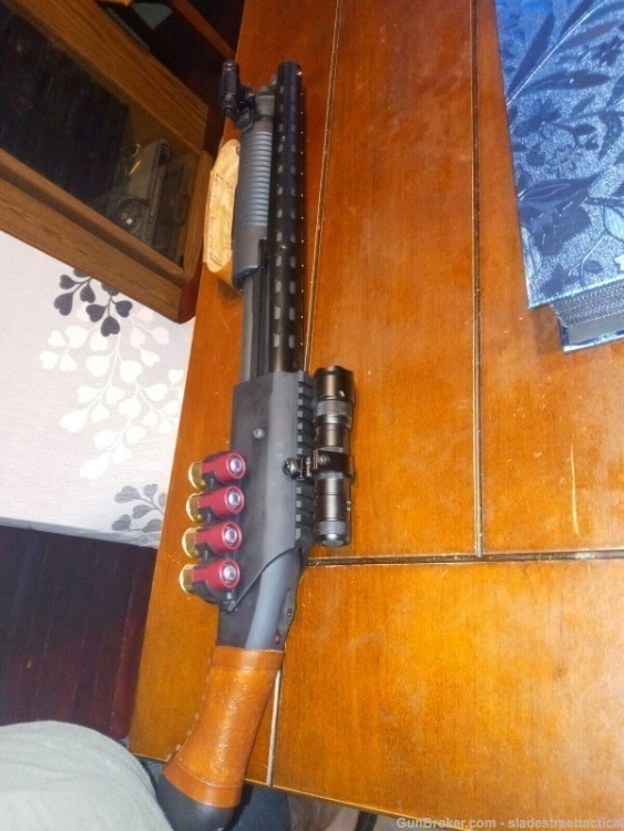 MOSSBERG SHOCKWAVE 590 Tactical Steel HEAT SHIELD 20 Gauge Smooth Tactical-img-5