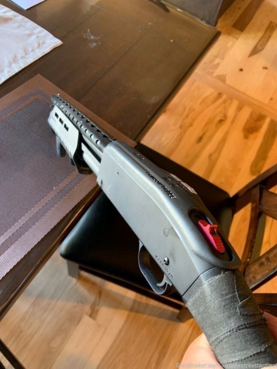MOSSBERG SHOCKWAVE 590 Tactical Steel HEAT SHIELD 20 Gauge Smooth Tactical-img-12