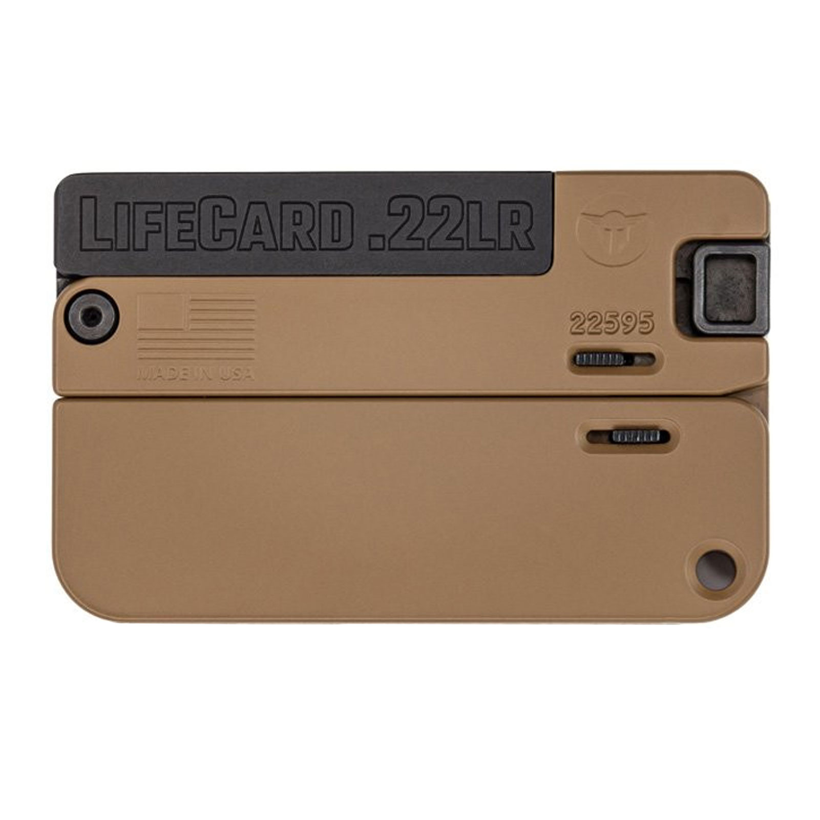 TRAILBLAZER FIREARMS LifeCard .22LR Single-Shot Aluminum Folding Pistol-img-1