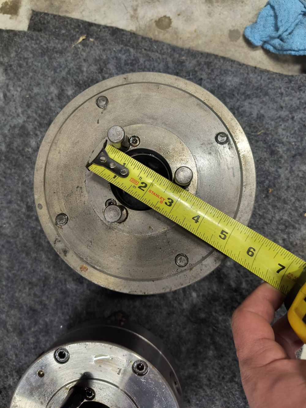 3 Jaw 6" Lathe Chuck D1-3 Maien - Australia -img-3