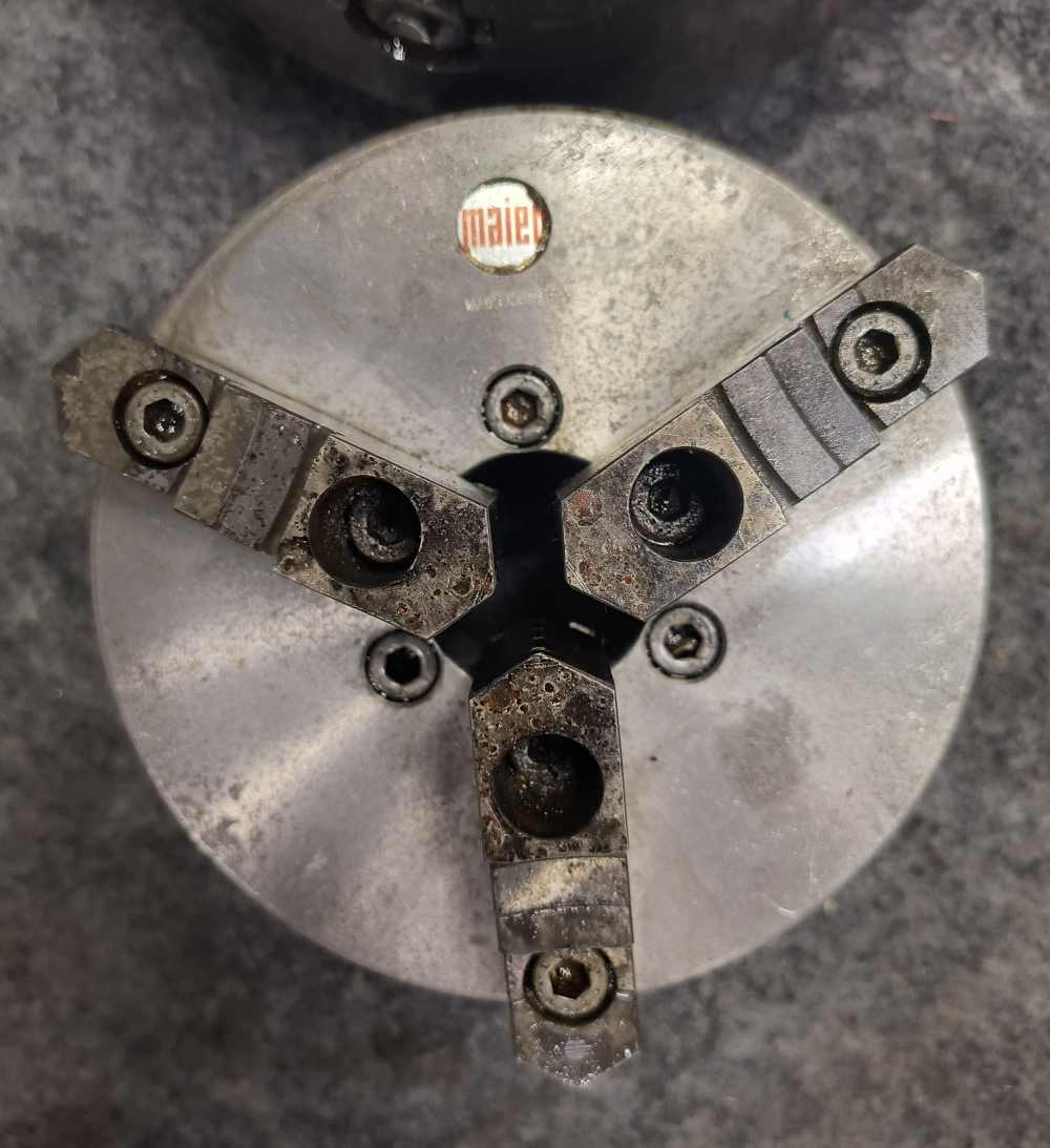 3 Jaw 6" Lathe Chuck D1-3 Maien - Australia -img-0