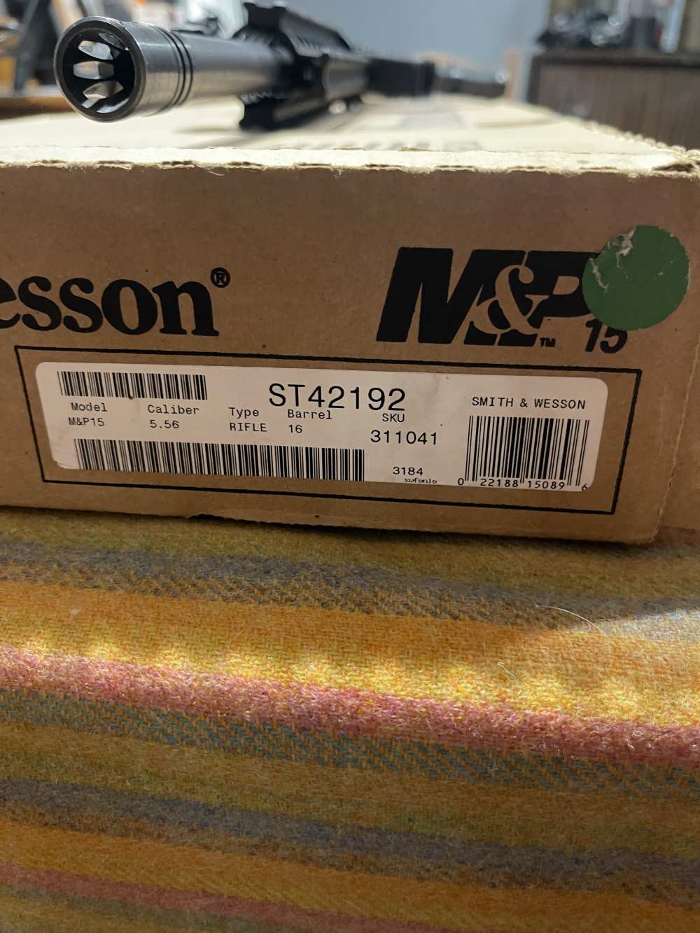 Smith & Wesson M&P15 Military & Police Tactical, Magpul-Quad rail 5.56 Nato-img-18