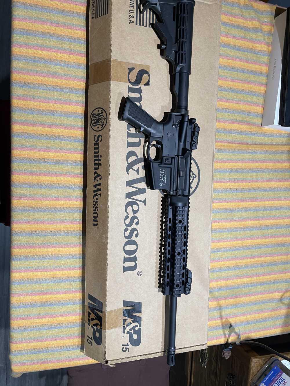Smith & Wesson M&P15 Military & Police Tactical, Magpul-Quad rail 5.56 Nato-img-5