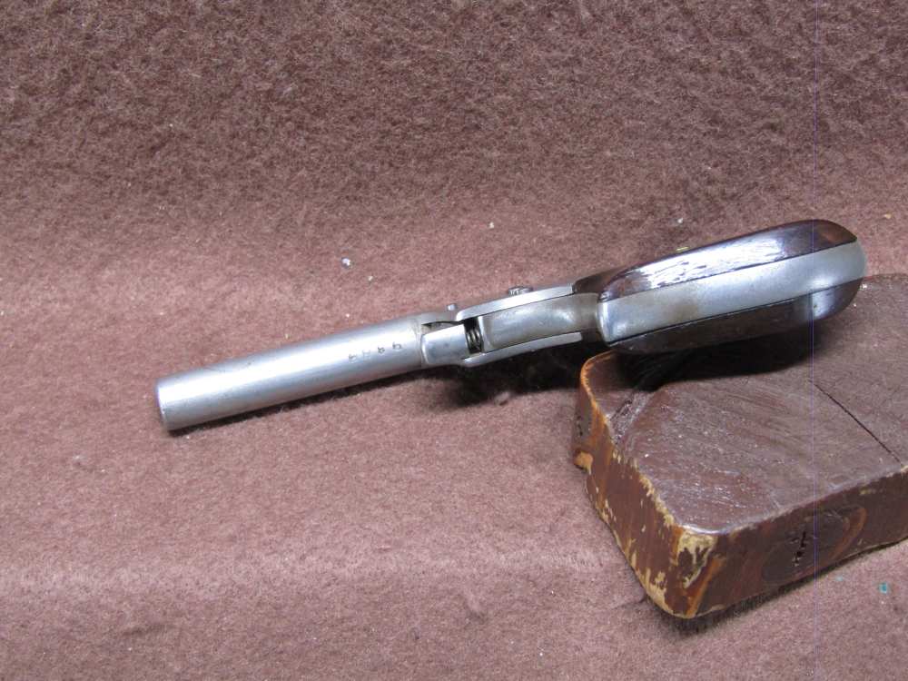 rARE Antique Remington Derringer 22 Short Single Shot 3.25" BRL VG Bore -img-9