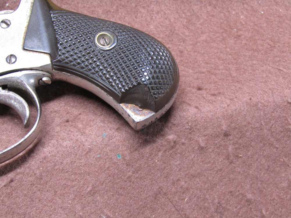 RARE Antique Forehand & Wadsworth British Bulldog 32 Cal 6 Shot DA/SA -img-12