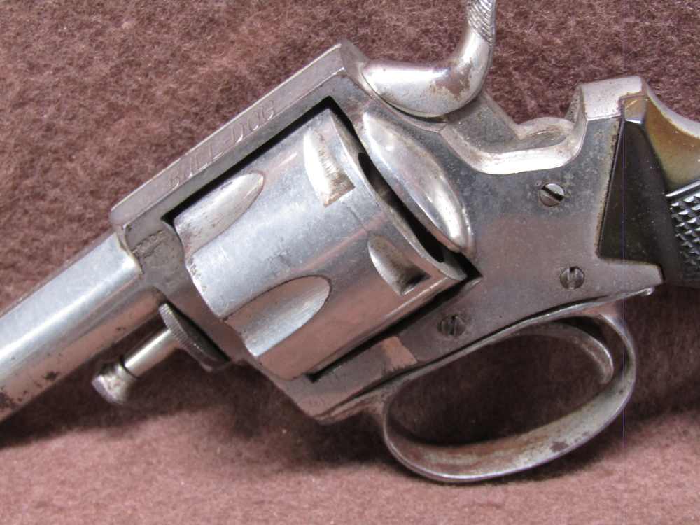 RARE Antique Forehand & Wadsworth British Bulldog 32 Cal 6 Shot DA/SA -img-10
