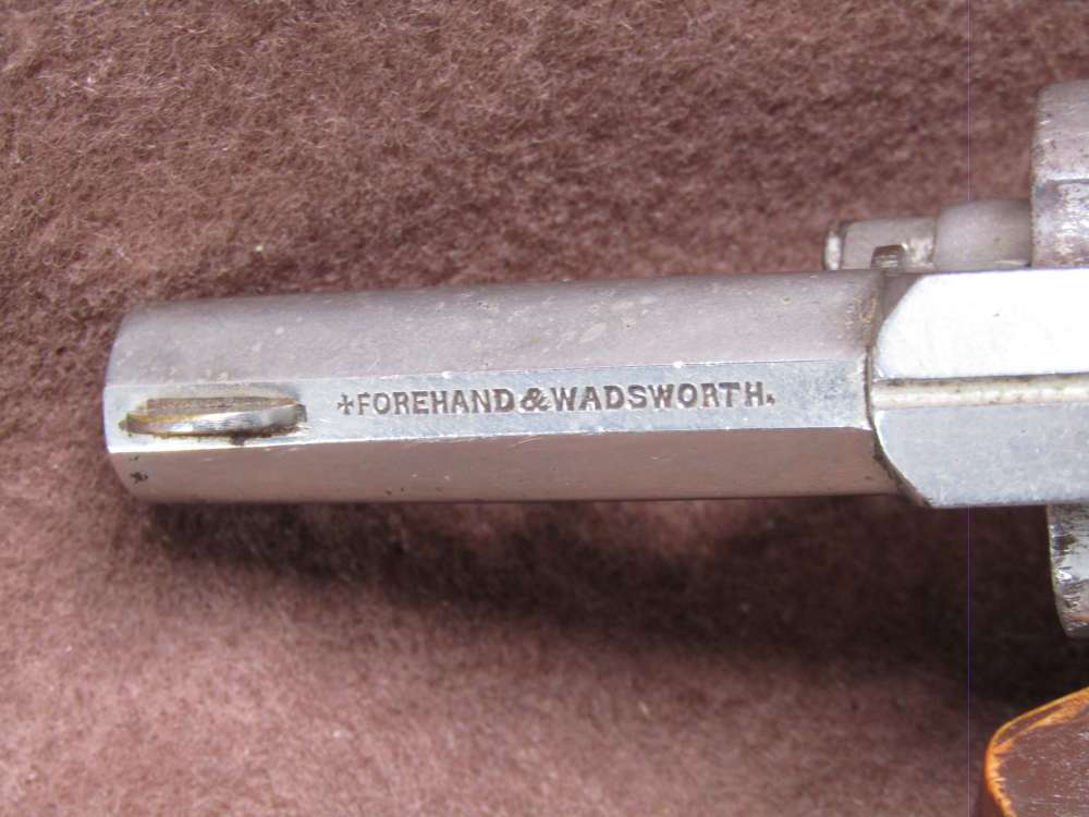 RARE Antique Forehand & Wadsworth British Bulldog 32 Cal 6 Shot DA/SA -img-15