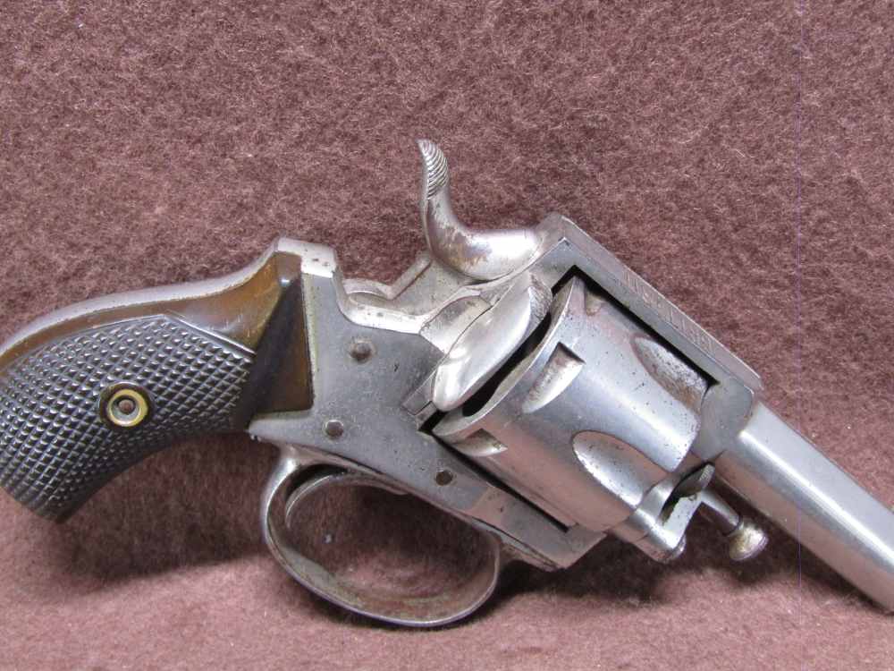 RARE Antique Forehand & Wadsworth British Bulldog 32 Cal 6 Shot DA/SA -img-2