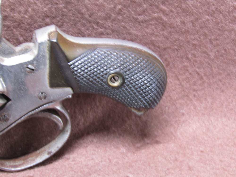 RARE Antique Forehand & Wadsworth British Bulldog 32 Cal 6 Shot DA/SA -img-9