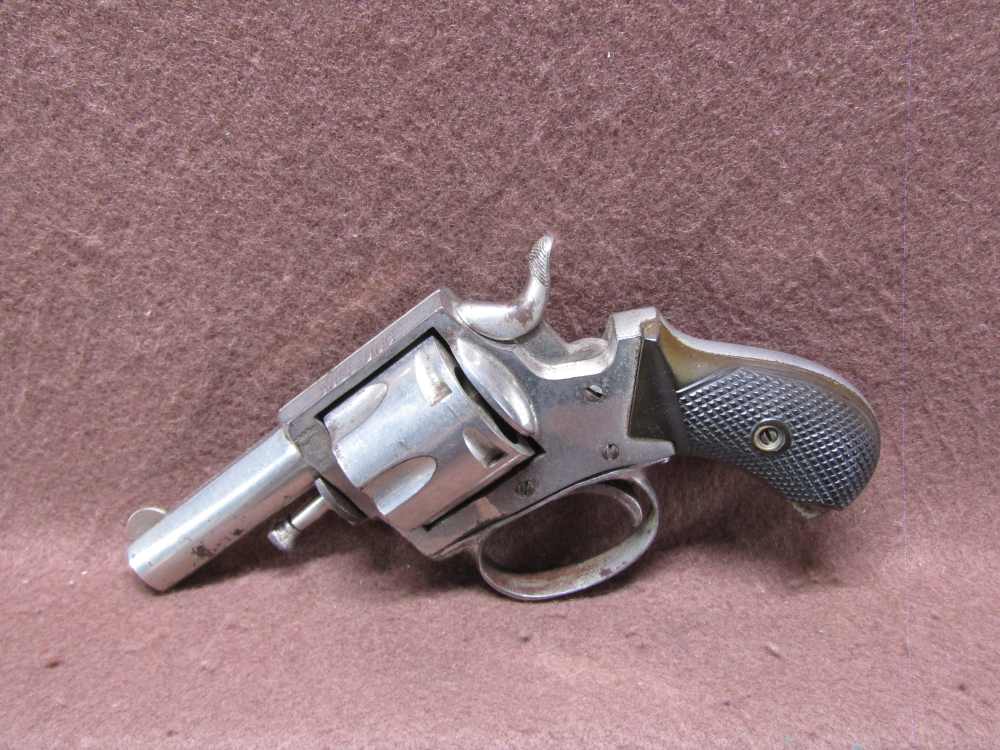 RARE Antique Forehand & Wadsworth British Bulldog 32 Cal 6 Shot DA/SA -img-8