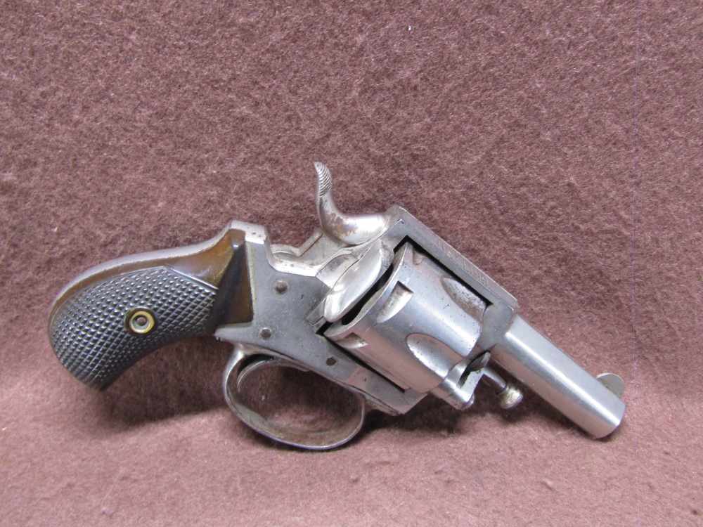 RARE Antique Forehand & Wadsworth British Bulldog 32 Cal 6 Shot DA/SA -img-0