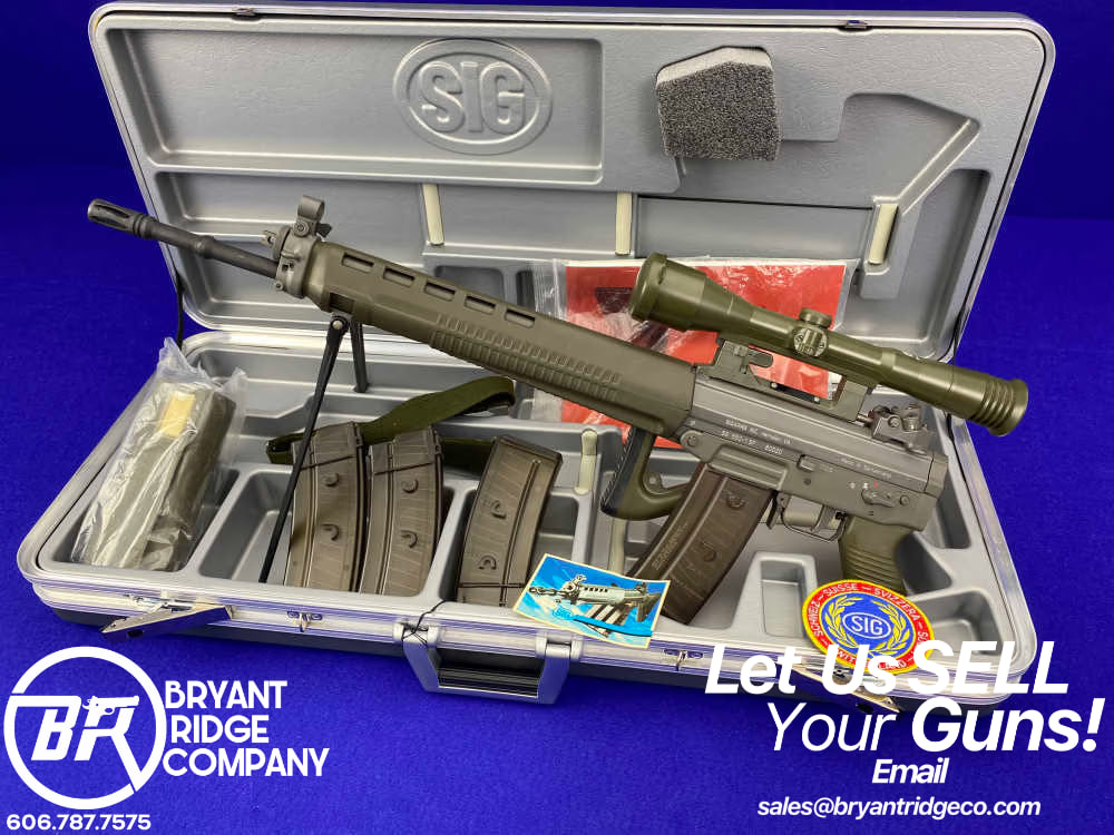 HOLY GRAIL Swiss SigArms SG550-1SP DMR Pre-Ban 5.56 *1 OF ONLY 50 IMPORTED*-img-0
