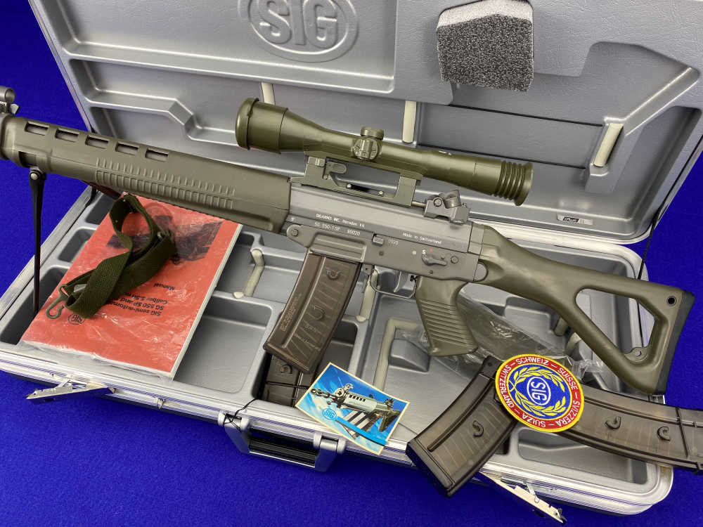 HOLY GRAIL Swiss SigArms SG550-1SP DMR Pre-Ban 5.56 *1 OF ONLY 50 IMPORTED*-img-88