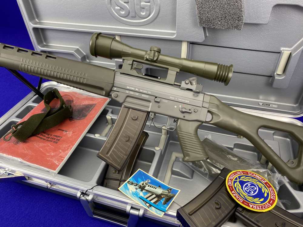 HOLY GRAIL Swiss SigArms SG550-1SP DMR Pre-Ban 5.56 *1 OF ONLY 50 IMPORTED*-img-2