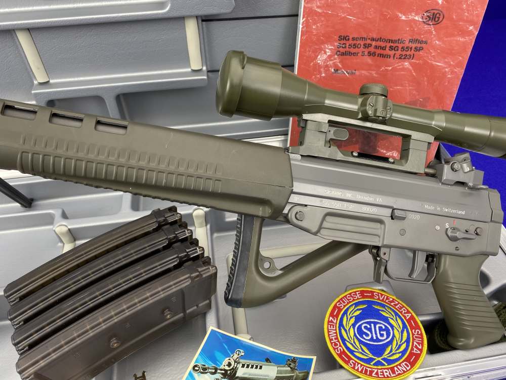 HOLY GRAIL Swiss SigArms SG550-1SP DMR Pre-Ban 5.56 *1 OF ONLY 50 IMPORTED*-img-30