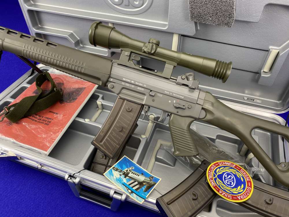 HOLY GRAIL Swiss SigArms SG550-1SP DMR Pre-Ban 5.56 *1 OF ONLY 50 IMPORTED*-img-87