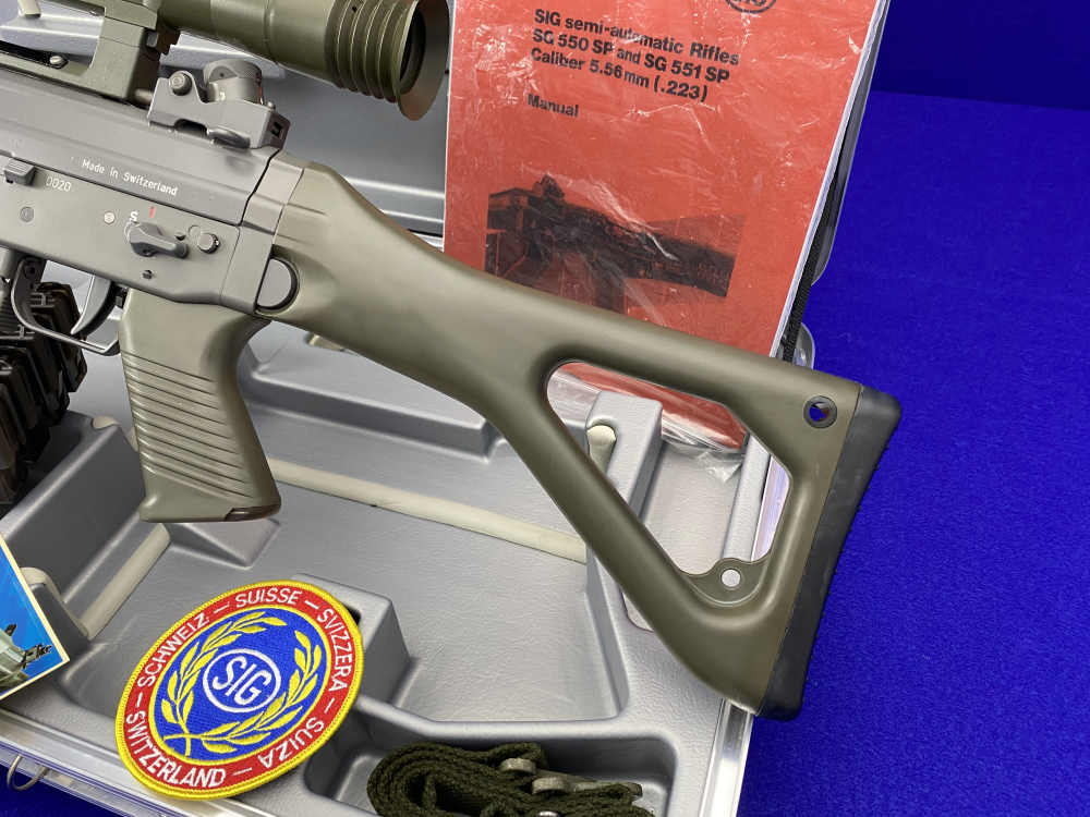 HOLY GRAIL Swiss SigArms SG550-1SP DMR Pre-Ban 5.56 *1 OF ONLY 50 IMPORTED*-img-41
