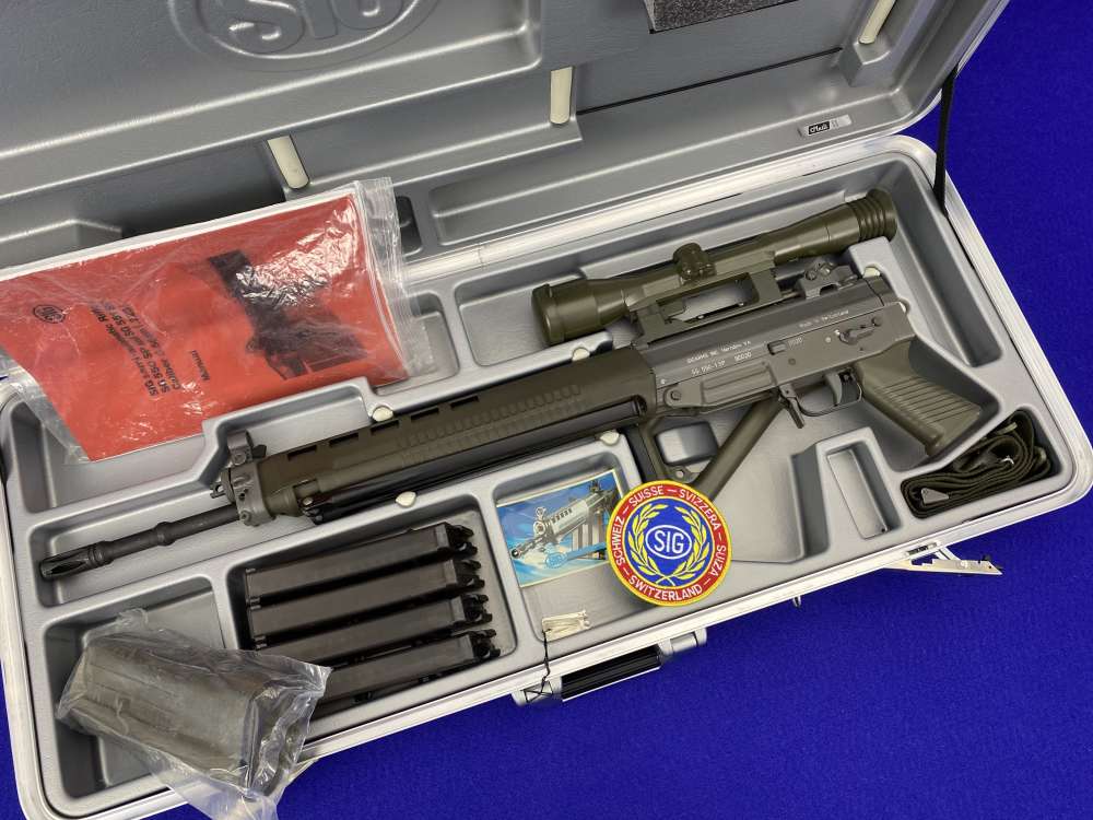 HOLY GRAIL Swiss SigArms SG550-1SP DMR Pre-Ban 5.56 *1 OF ONLY 50 IMPORTED*-img-6