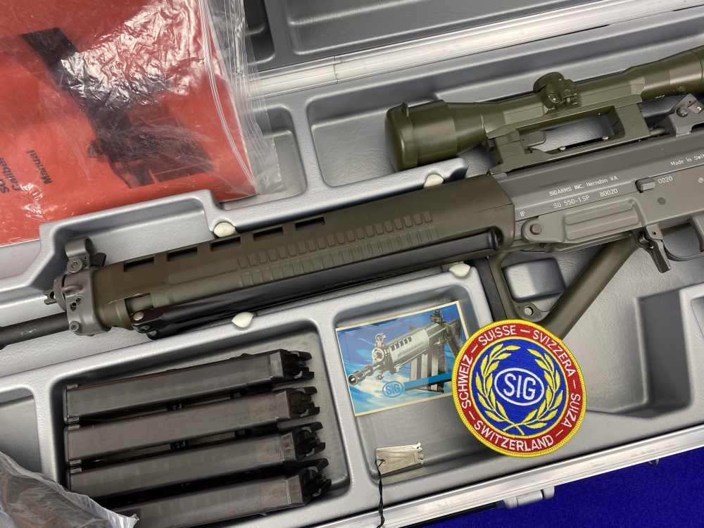 HOLY GRAIL Swiss SigArms SG550-1SP DMR Pre-Ban 5.56 *1 OF ONLY 50 IMPORTED*-img-8