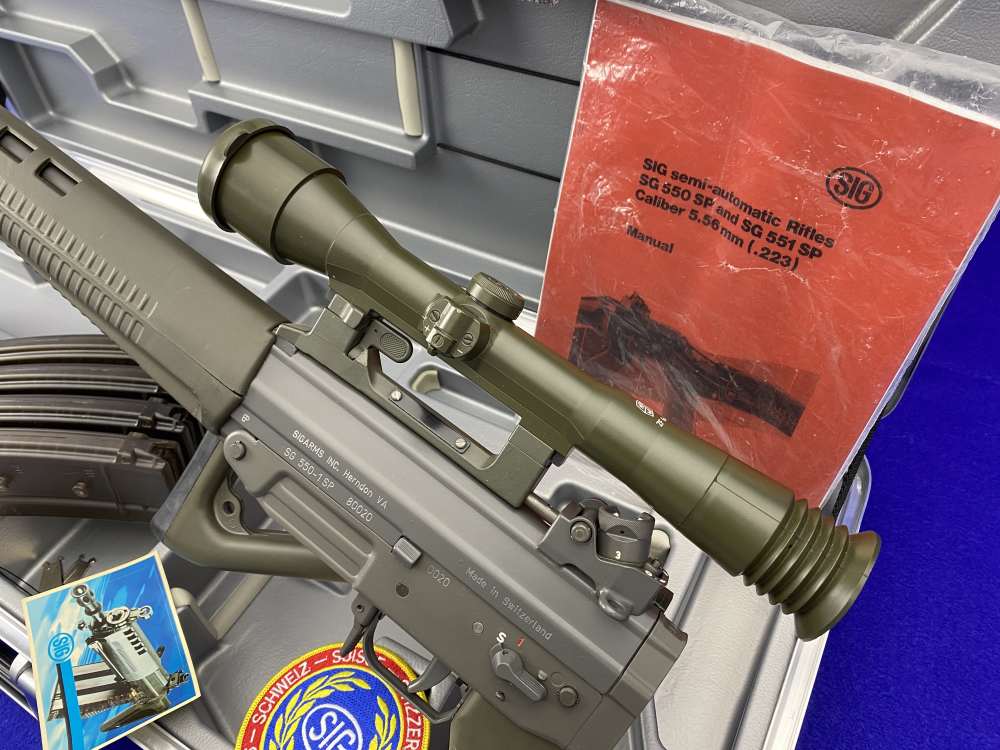 HOLY GRAIL Swiss SigArms SG550-1SP DMR Pre-Ban 5.56 *1 OF ONLY 50 IMPORTED*-img-36