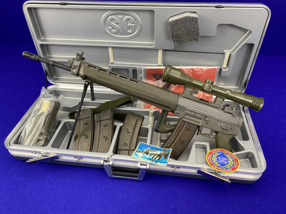 HOLY GRAIL Swiss SigArms SG550-1SP DMR Pre-Ban 5.56 *1 OF ONLY 50 IMPORTED*-img-94