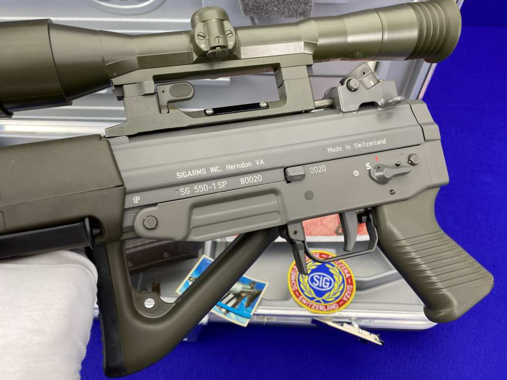 HOLY GRAIL Swiss SigArms SG550-1SP DMR Pre-Ban 5.56 *1 OF ONLY 50 IMPORTED*-img-84
