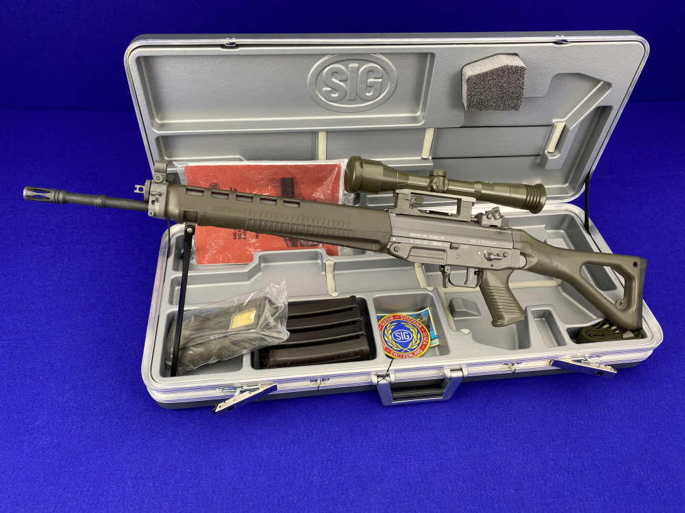 HOLY GRAIL Swiss SigArms SG550-1SP DMR Pre-Ban 5.56 *1 OF ONLY 50 IMPORTED*-img-86
