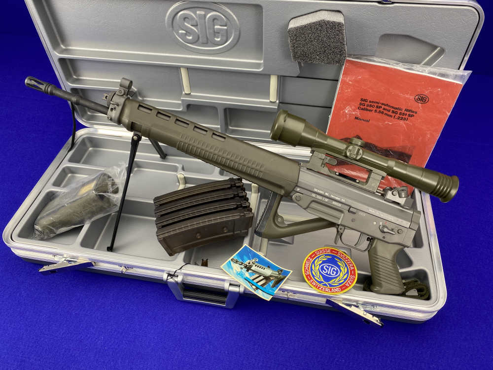 HOLY GRAIL Swiss SigArms SG550-1SP DMR Pre-Ban 5.56 *1 OF ONLY 50 IMPORTED*-img-4