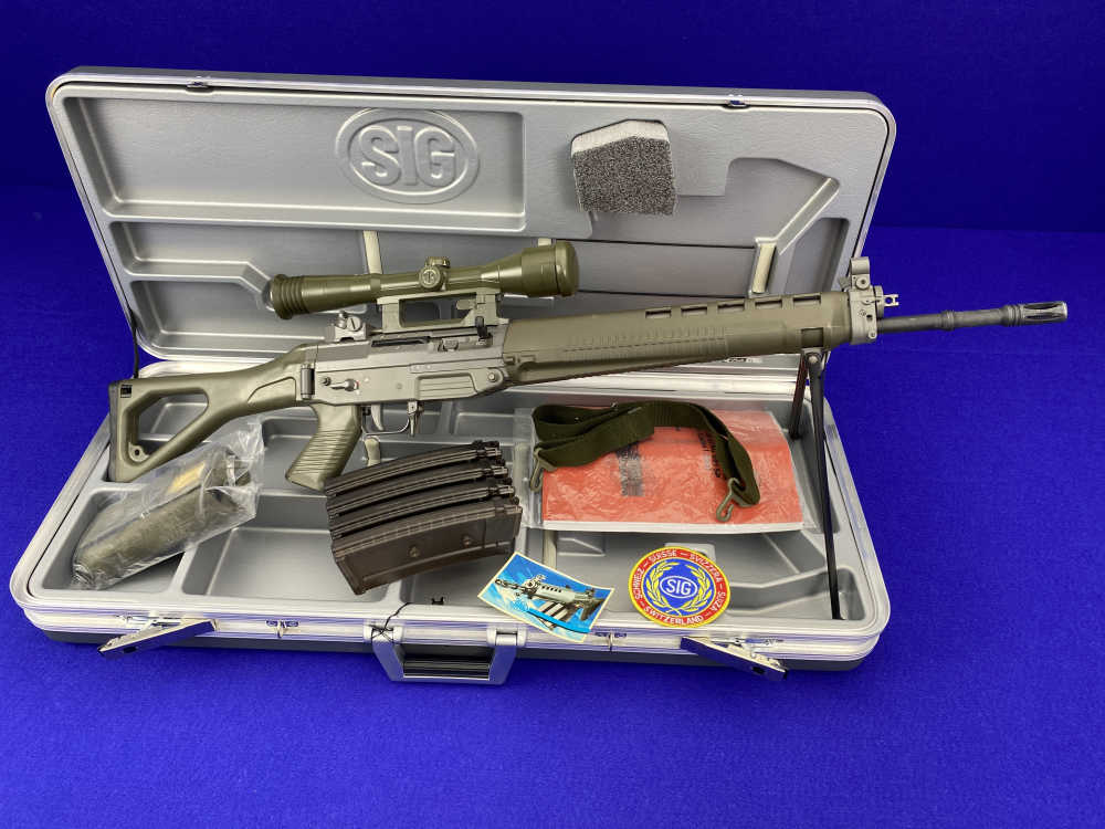 HOLY GRAIL Swiss SigArms SG550-1SP DMR Pre-Ban 5.56 *1 OF ONLY 50 IMPORTED*-img-42
