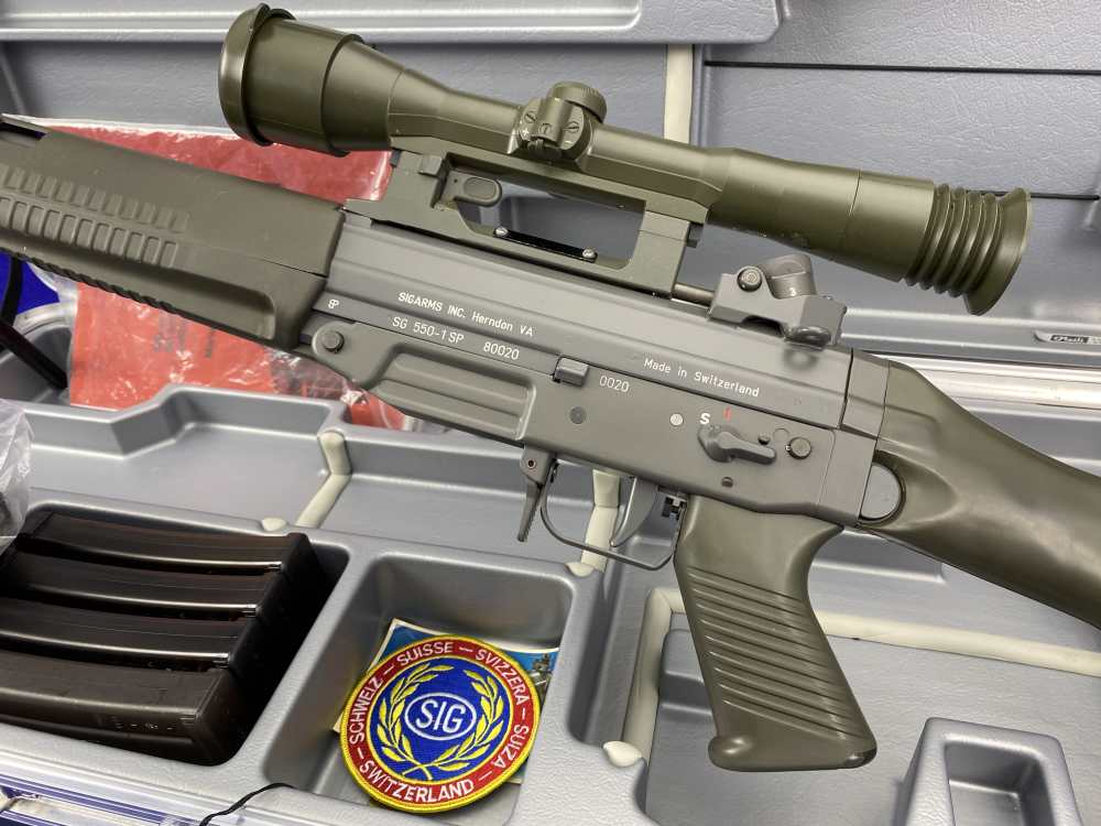 HOLY GRAIL Swiss SigArms SG550-1SP DMR Pre-Ban 5.56 *1 OF ONLY 50 IMPORTED*-img-28
